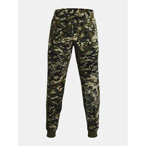 Under Armour Sweatpants UA RIVAL FLC CAMO SCRIPT JGR-GRN - Men's