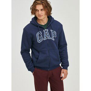 GAP Sherpa Hoodie with logo and zipper