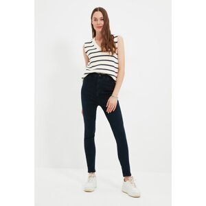 Trendyol Navy Tall High Waist Skinny Jeans