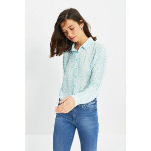 Trendyol Mint Loose Shirt