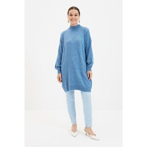 Trendyol Sweater - Blue - Relaxed
