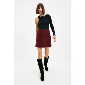 Trendyol Claret Red Mini Skirt