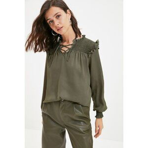 Trendyol Green Gipe Blouse