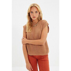 Trendyol Camel Knitwear Sweater