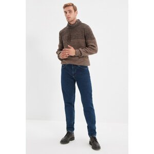 Trendyol Navy Blue Men's Essential Fit Jeans