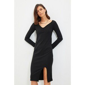 Trendyol Black Knitted Dress
