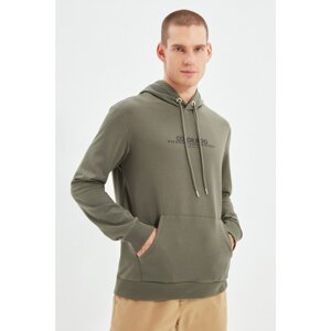 Trendyol Sweatshirt - Khaki - Regular fit