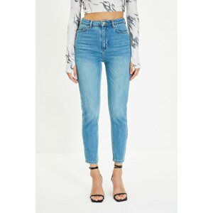 Trendyol Blue High Waist Mom Jeans