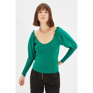 Trendyol Light Green Knitwear Sweater