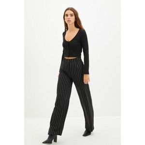 Trendyol Black Striped Trousers