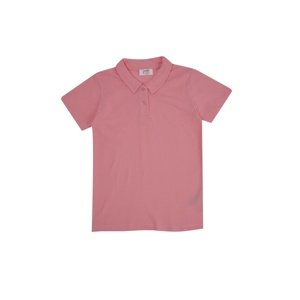 Trendyol Pink Girl Knitted Polo Neck T-shirt