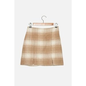 Trendyol Camel Slit Skirt