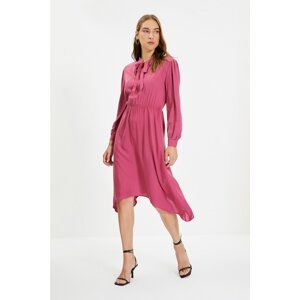 Trendyol Plum Collar Detailed Dress