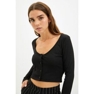 Trendyol Black Knitted Cardigan