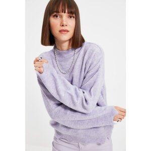 Trendyol Lilac Neck Knitwear Sweater