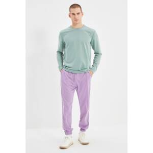 Trendyol Lilac Men's Oversize Fit Sweatpants