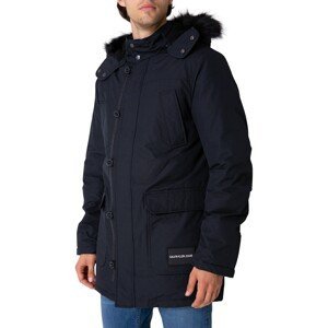 Calvin Klein Jacket Fur Trimmed Hooded D, 099