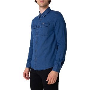 Calvin Klein Shirt Eo/ Herringbone Sht, 0Gy - Men's