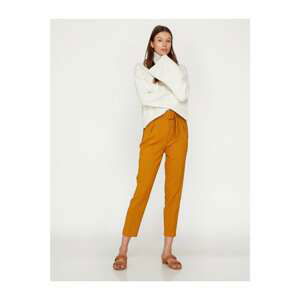 Koton Women's Yellow Pants