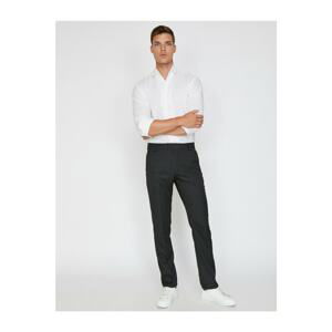 Koton Men's Gray Pocket Detailed Trousers