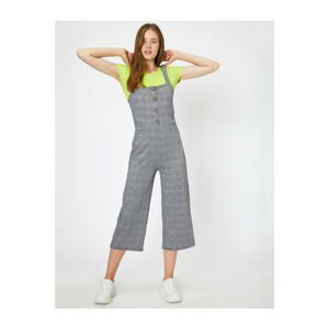 Koton Checkered Jumpsuit