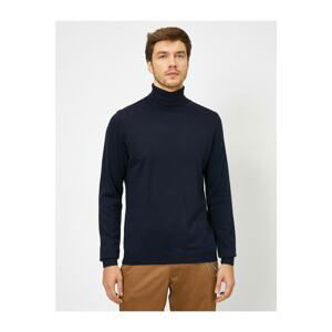 Koton Men's Navy Blue Sweater