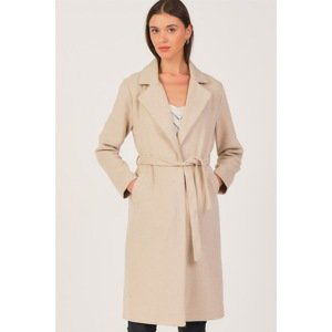 Z6701 DEWBERRY LADY COAT-BEIGE