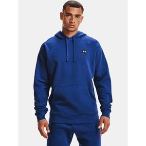 Under Armour Sweatshirt UA Rival Fleece Hoodie-BLU - Men's