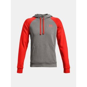 Under Armour Sweatshirt UA RIVAL FLC COLORBLOCK HD-GRY - Men's