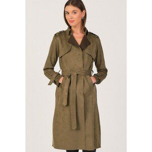 Z6702 DEWBERRY WOMEN'S SUEDE TRENCH COAT-VIZON