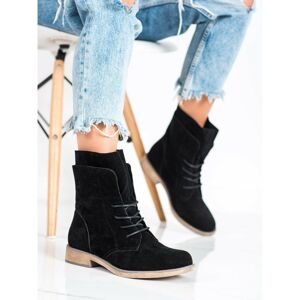 SEASTAR HIGH SUEDE ANKLE BOOTS