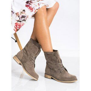 SEASTAR HIGH SUEDE ANKLE BOOTS