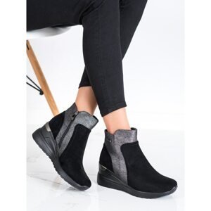 FASHIONABLE ANKLE BOOTS ON VINCEZA WEDGE