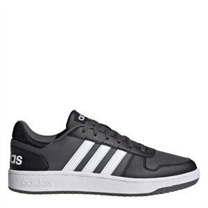 adidas Hoops Mid Mens Leather Hi Tops