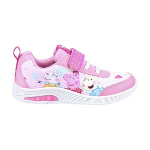 SPORTY SHOES PVC SOLE WITH LIGHTS PEPPA PIG