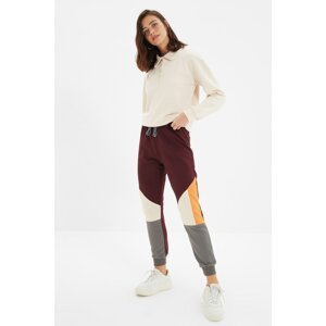 Trendyol Claret Red Knitted Sweatpants