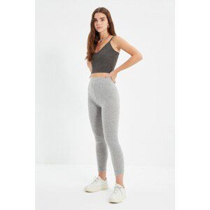 Trendyol Gray Knitted Leggings