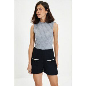 Trendyol Black Pocket Shorts & Bermuda