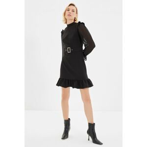 Trendyol Black Belted Dress