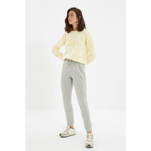 Trendyol Gray Basic Jogger Knitted Sweatpants