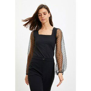 Trendyol Black Knitted Blouse