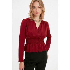 Trendyol Claret Red Tall Blouse