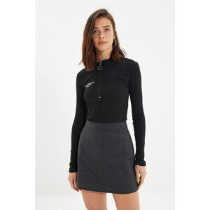 Trendyol Black Knitted Blouse