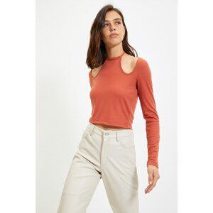 Trendyol Tile Knitted Blouse