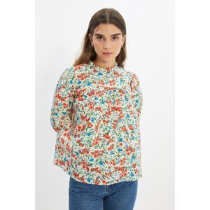 Trendyol Multicolored Stand Up Blouse