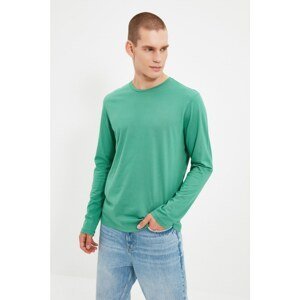 Trendyol Green Men's 100% Organic Cotton Regular Fit T-Shirt