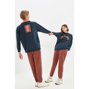 Trendyol Brown Unisex Regular Ribbed Knitted Sweatpants