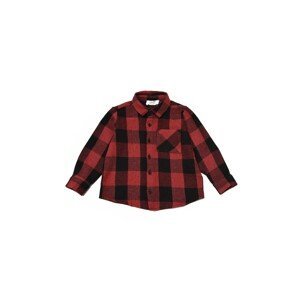 Trendyol Red Checkered Boy Knitted Shirt