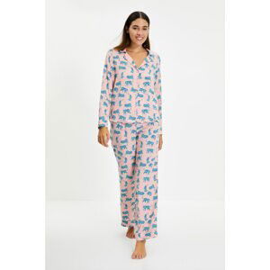 Trendyol Multi Color Woven Pajamas Set