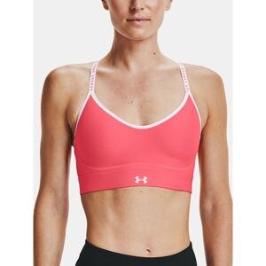 Under Armour Bra Infinity Covered Low-PNK - Women's